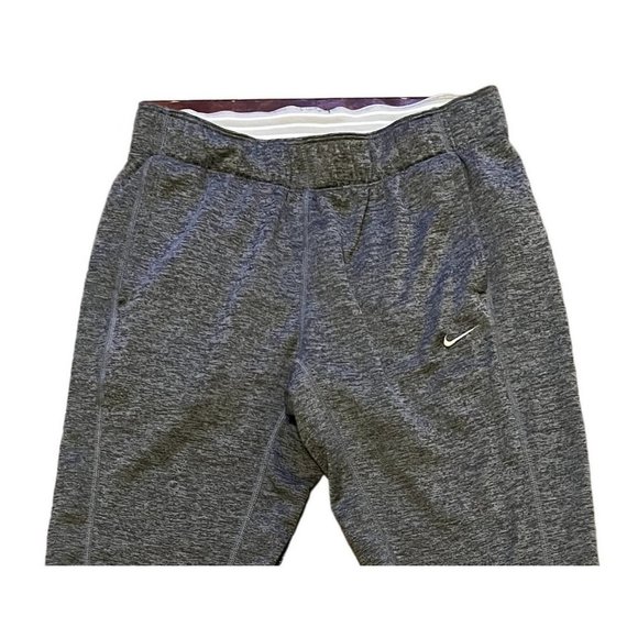 Nike Therma-Fit men's gray sweatpants size small elastic waist - Picture 2 of 8